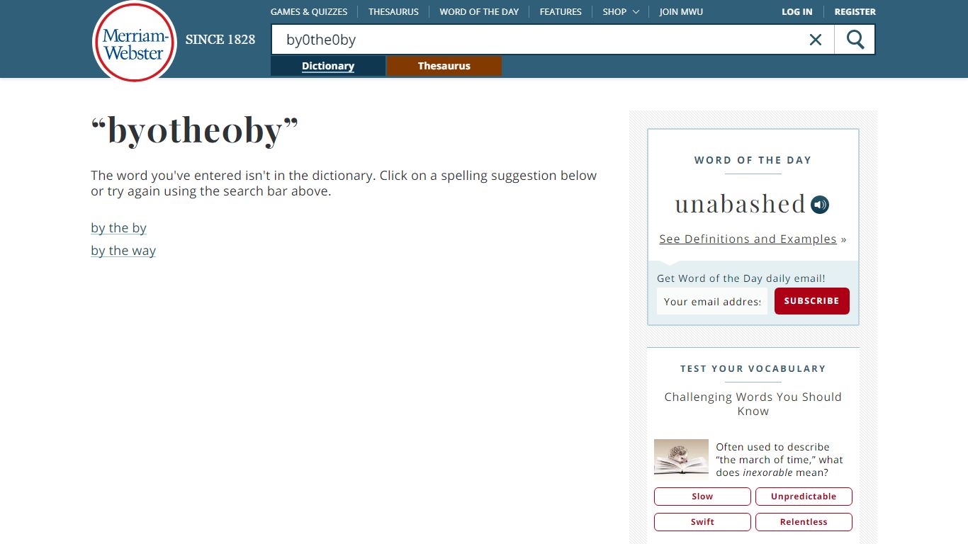 By the by Definition & Meaning - Merriam-Webster