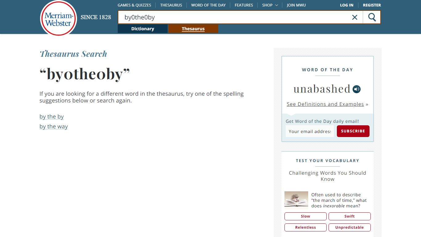 9 Synonyms of BY THE BY | Merriam-Webster Thesaurus